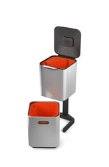 Totem Compact Trash Can 2x20 liter