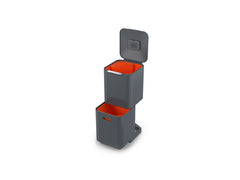 Totem Compact Trash Can 2x20 liter