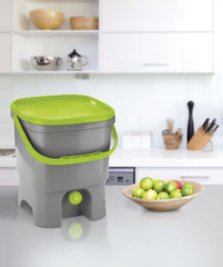 Organko Compost Bucket 16 liter met 1 Kg Bokashi Bran
