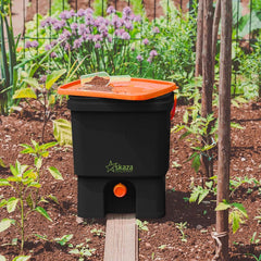 Organko Compost Bucket 16 liter met 1 Kg Bokashi Bran
