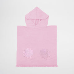 Kinderzwemtijd Handdoek met Capuchon Zeemeermin 3-6 Jaar