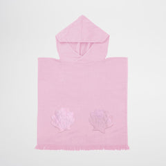 Kinderzwemtijd Handdoek met Capuchon Zeemeermin 3-6 Jaar