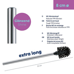 De Brosse Classic Toiletborstel 52 cm