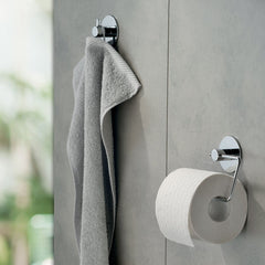 Toilet brush with holder