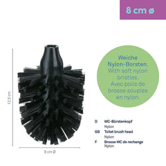 La Brosse Toiletborstelkop Ø 8 cm