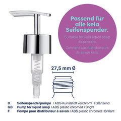 Mia Soap Pump for Soap Dispenser
