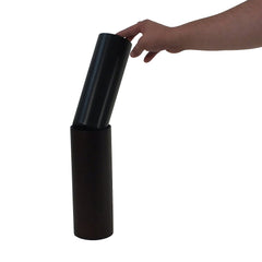 Toilet brush with holder