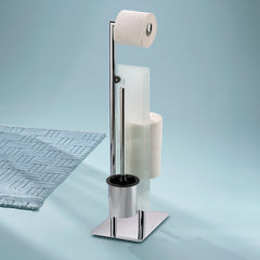 Stijl Toiletborstel en Toiletrolhouder