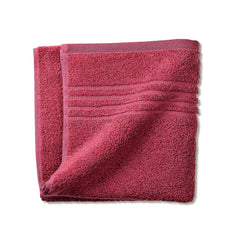 Leonora Handdoek Pastel Rood 50x100 cm