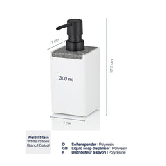 Kubus Zeepdispenser 300 ml