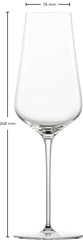Zwiesel Glas Duo Champagneglas met MP 77 - 0.378 - Geschenkverpakking 2 glazen