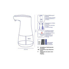 Aurie Comfort Zeepdispenser Sensor 360 ml