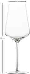 Zwiesel Glas Duo Bordeaux wijnglas 130 - 0.729 liter - Geschenkverpakking 2 glazen