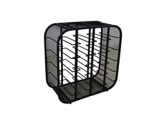 HSM-collectie - Staand wijnrek 20 flessen - 55x25x55 - Zwart - Metaal