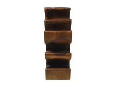 HSM-collectie Staand Wijnrek Vins 6 Flessen-27x18x50-Bruin-Munggur