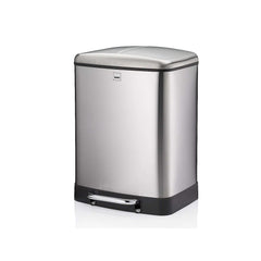 Davino Trash Can Separate Waste with Pedal 2x 12 liters