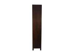 HSM-collectie Wandkast Met 5 Vakken L-100x42x215-Bruin-Teakfineer