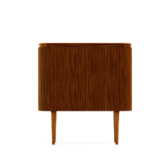 HSM-collectie-Bar Kabinet Tide 4 Deur-140x45x150-Bruin-Mango