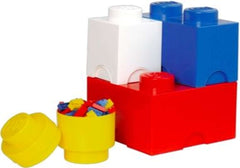 Storage Box Brick Set van 4 stuks