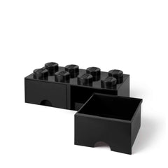 Storage Box with 2 Drawers Brick 8