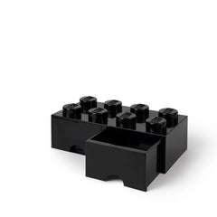 Storage Box with 2 Drawers Brick 8