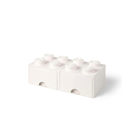 Storage Box with 2 Drawers Brick 8