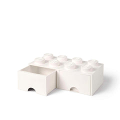 Storage Box with 2 Drawers Brick 8
