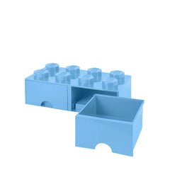 Storage Box with 2 Drawers Brick 8