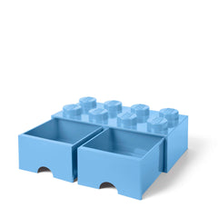 Storage Box with 2 Drawers Brick 8