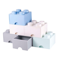 Storage Box with 2 Drawers Brick 8