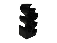 HSM-collectie Staand Wijnrek Vins 6 Flessen-27x20x51-Zwart-Munggur