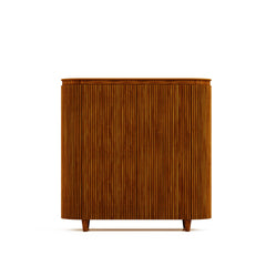 HSM-collectie Wandkast Tide 4 Deur-140x45x140-Bruin-Mango