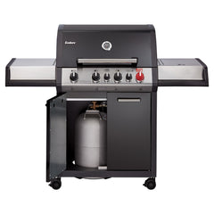 Enders Monroe Black Pro 4 IK Turbo Gasbarbecue
