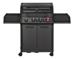 Enders Monroe Pro 4 SIK Turbo Gasbarbecue Mat Zwart
