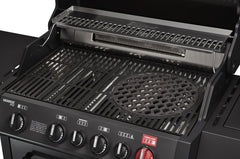 Einde Monroe Pro 4 SIK Turbo Gasbarbecue Mat Zwart