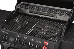 Enders Monroe Pro 4 SIK Turbo Gasbarbecue Mat Zwart