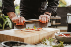 Enders RVS pizzasnijder