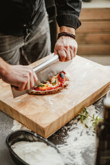 Enders RVS pizzasnijder