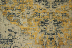HSM-collectie Vloerkleed Vintage Klassiek - 120x180 - Geel/Grijs - Polyester