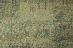 HSM-collectie Vloerkleed Graphic -160x230-Blauw/Geel-Polyester
