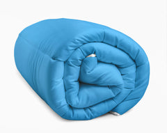 Alles-in-één Lazy 1-persoons dekbed Blauw 140 x 200