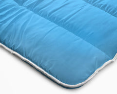 Alles-in-één Lazy 1-persoons dekbed Blauw 140 x 200