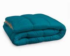All-in-one lazy 2-persoons dekbed Teak / Plume 200 x 200 cm - 2-persoons All in One dekbed
