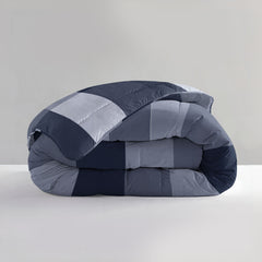 All-in-one Lazy 1-persoons dekbed Anne Blue 140 x 200 cm