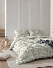 All-in-one Lazy 2-persoons dekbed Fir Green 200 x 200 With Pillowcases