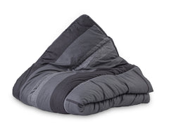 All-in-one Lazy 2-persoons dekbedKees Antraciet 200 x 200
