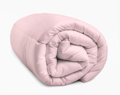 All-in-one Lazy 1-persoons dekbed Roze 140 x 200