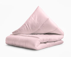 All-in-one Lazy 1-persoons dekbed Roze 140 x 200