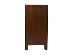 HSM Collectie-Dressoir 3 Deur-150x42x85-Bruin-Teak Fineer
