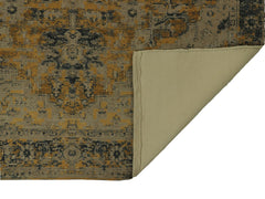 HSM-collectie Vloerkleed Vintage klassiek -160x230-Geel/Grijs-Polyester